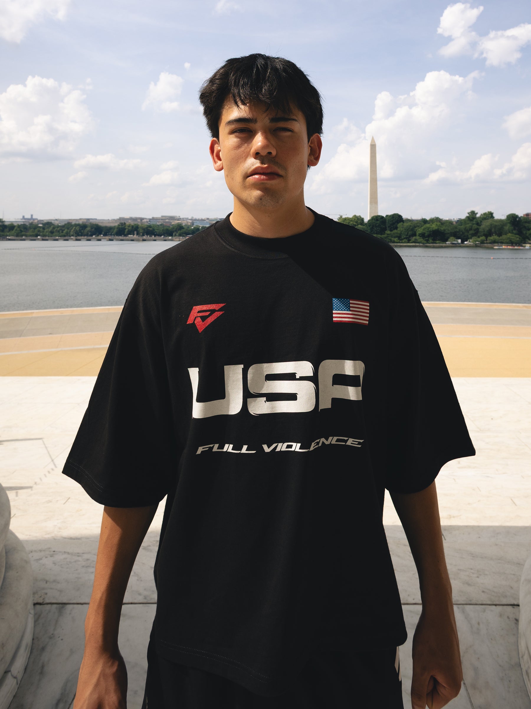FV Team USA Drop Shoulder Tee