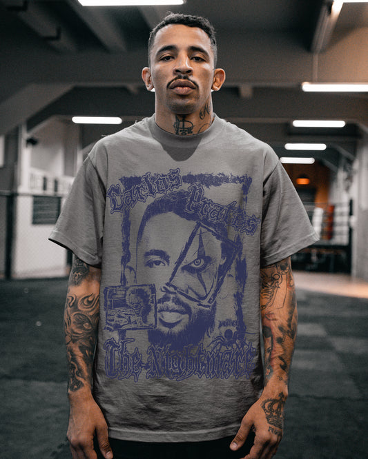 Wake Up "Premium" Tee in Garment-Dyed Cement