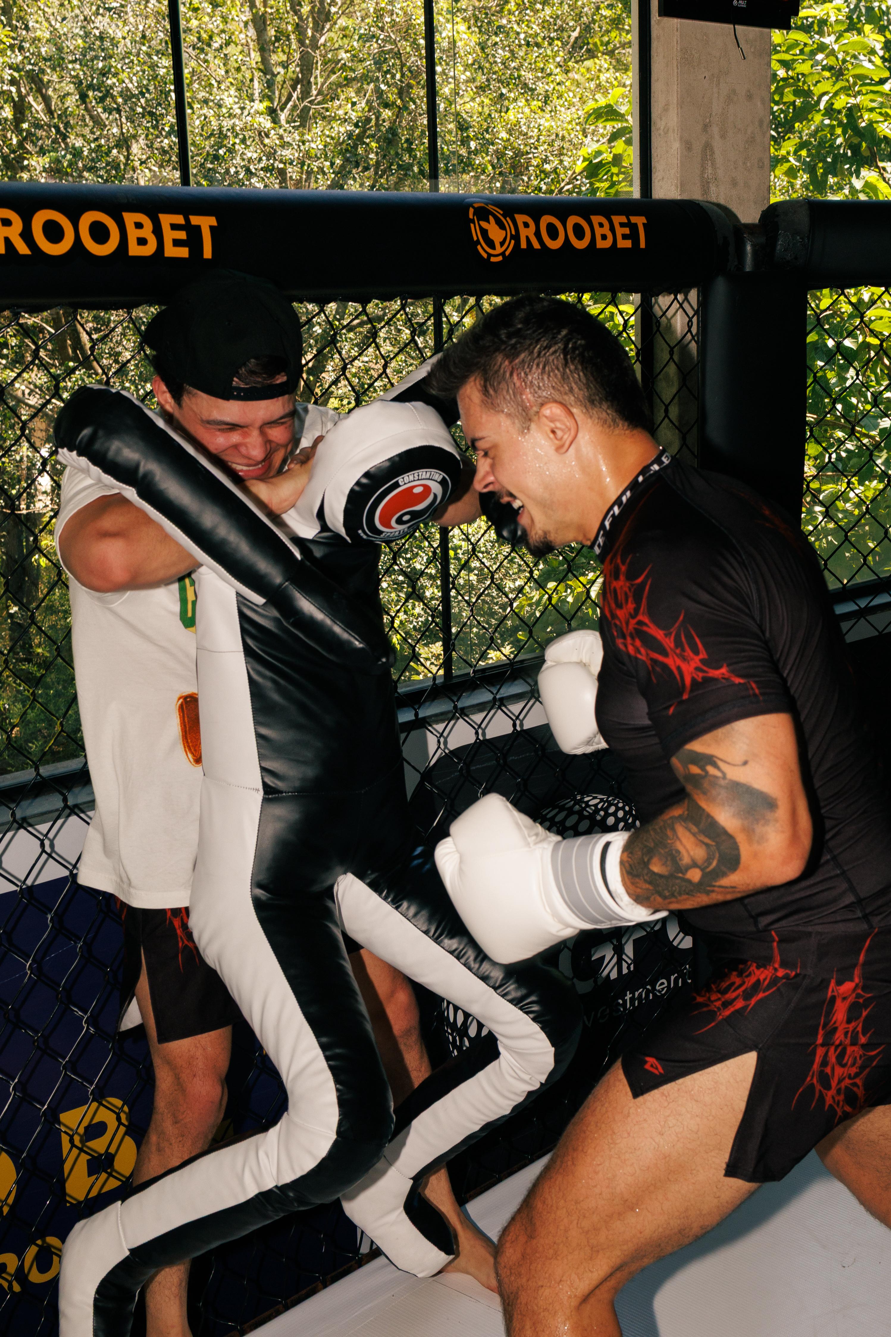 Cyberstrike Black Fight Shorts