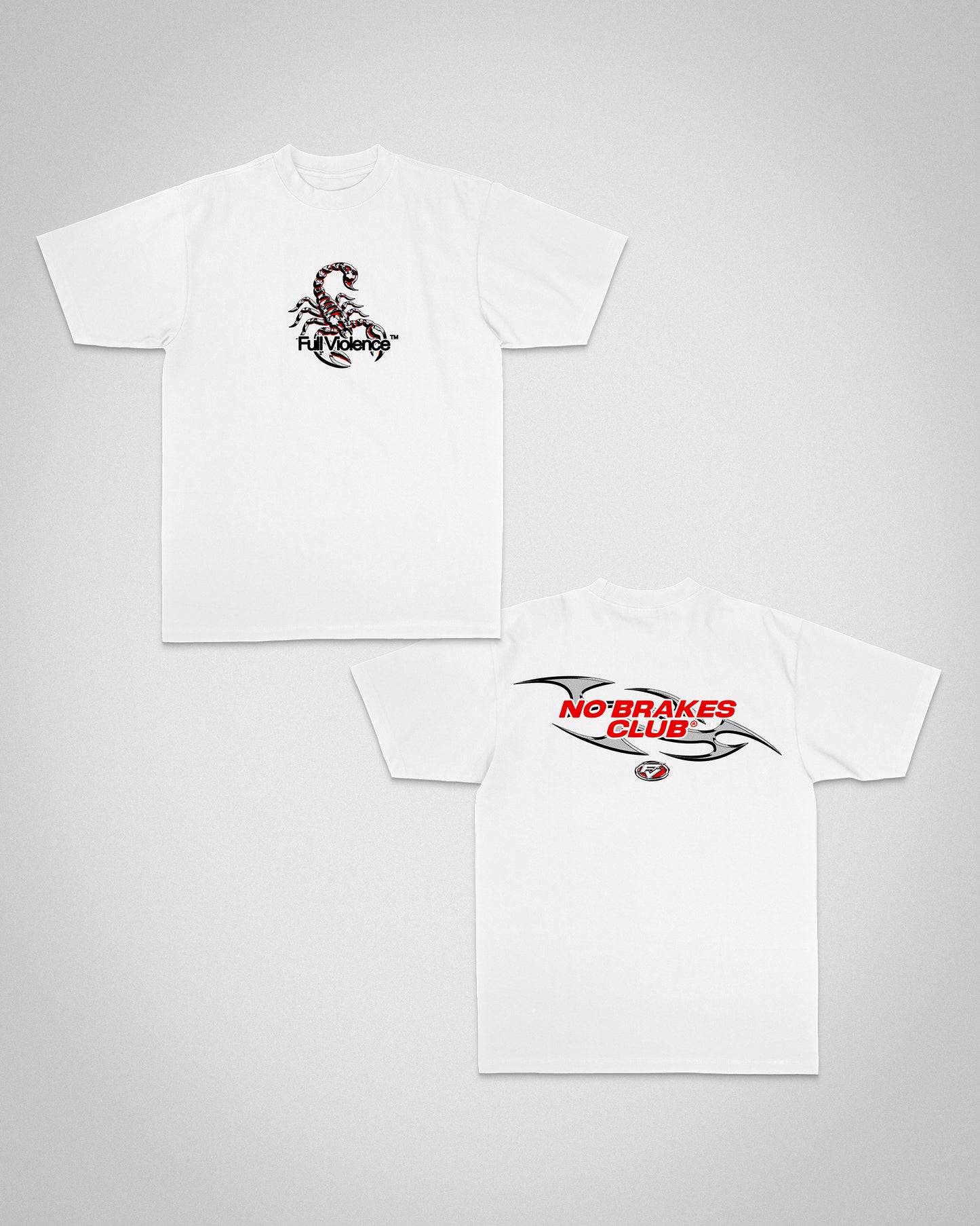 Scorpion "Classic" Tee in White